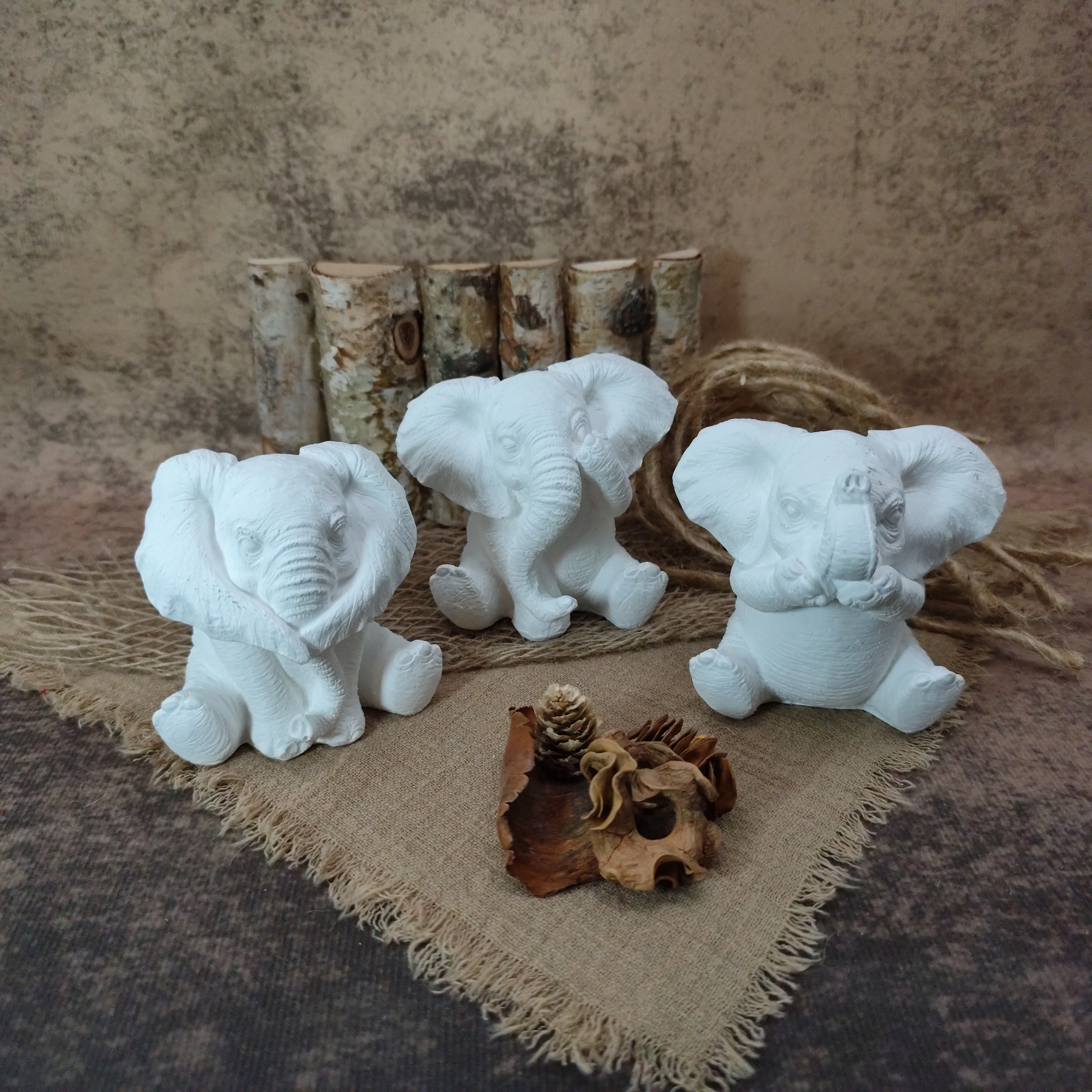 Olifanten horen, zien en zwijgen