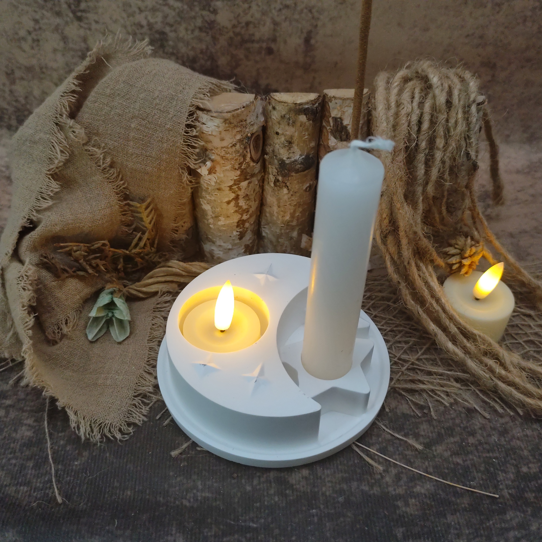 Wierrookbrander Maan