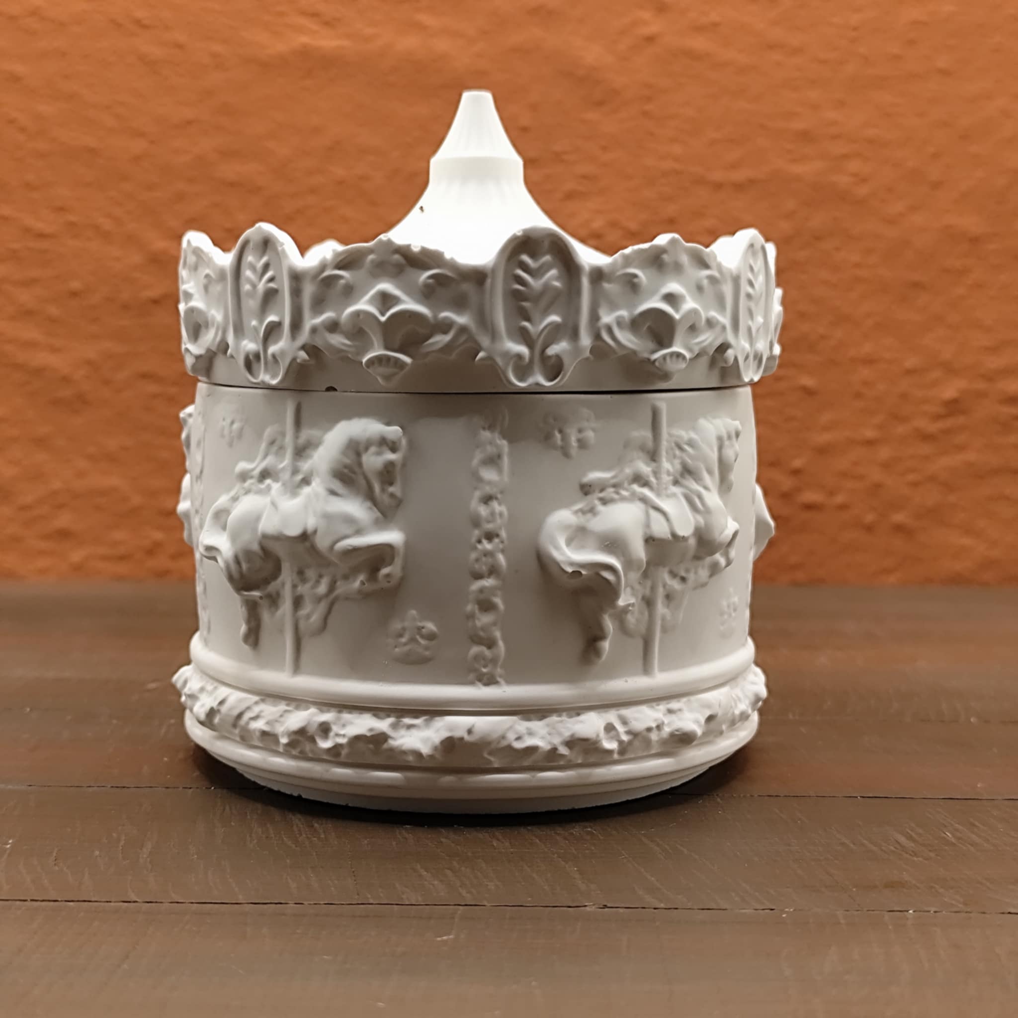 Carrousel met paarden