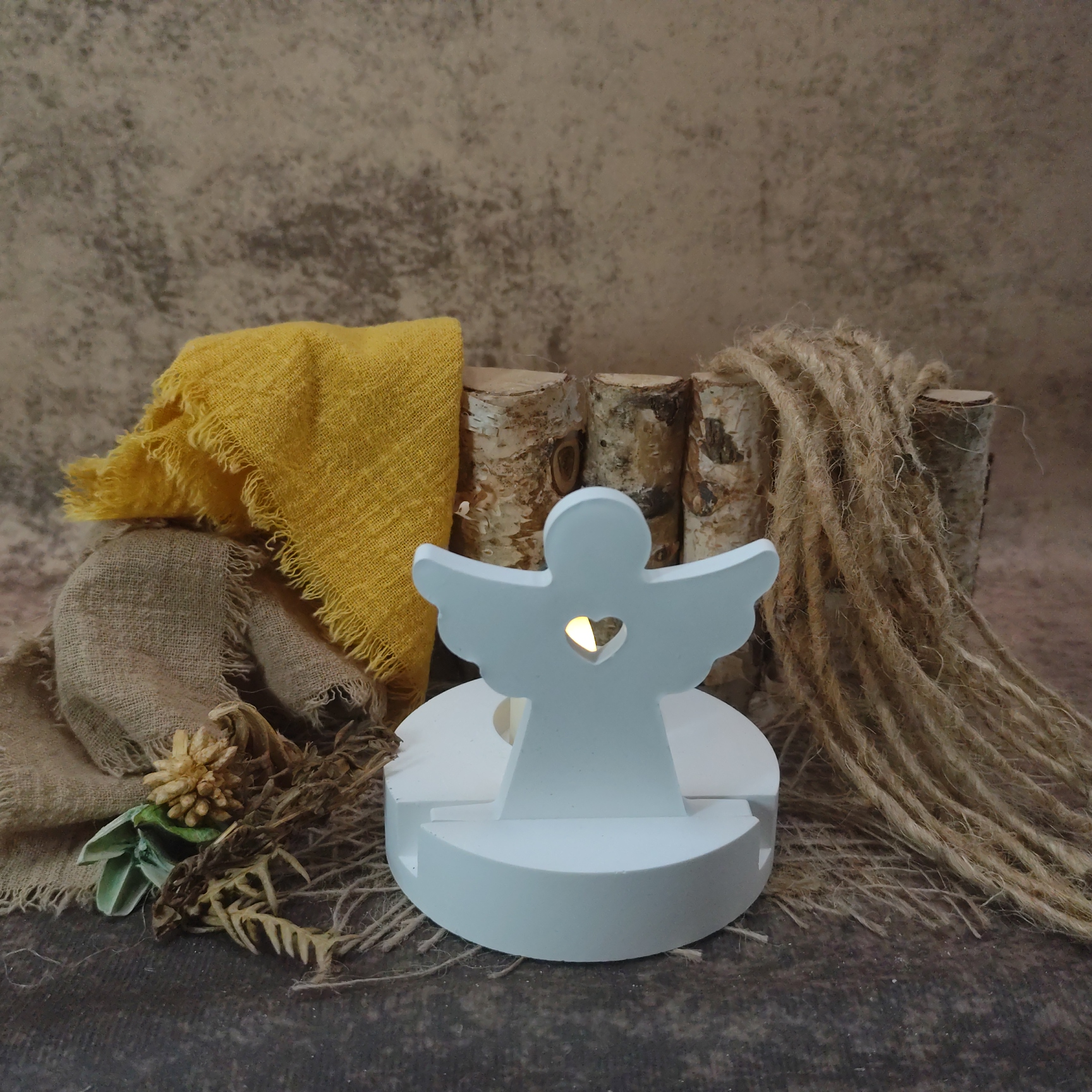 Engel (theelichthouder) - Afbeelding 2