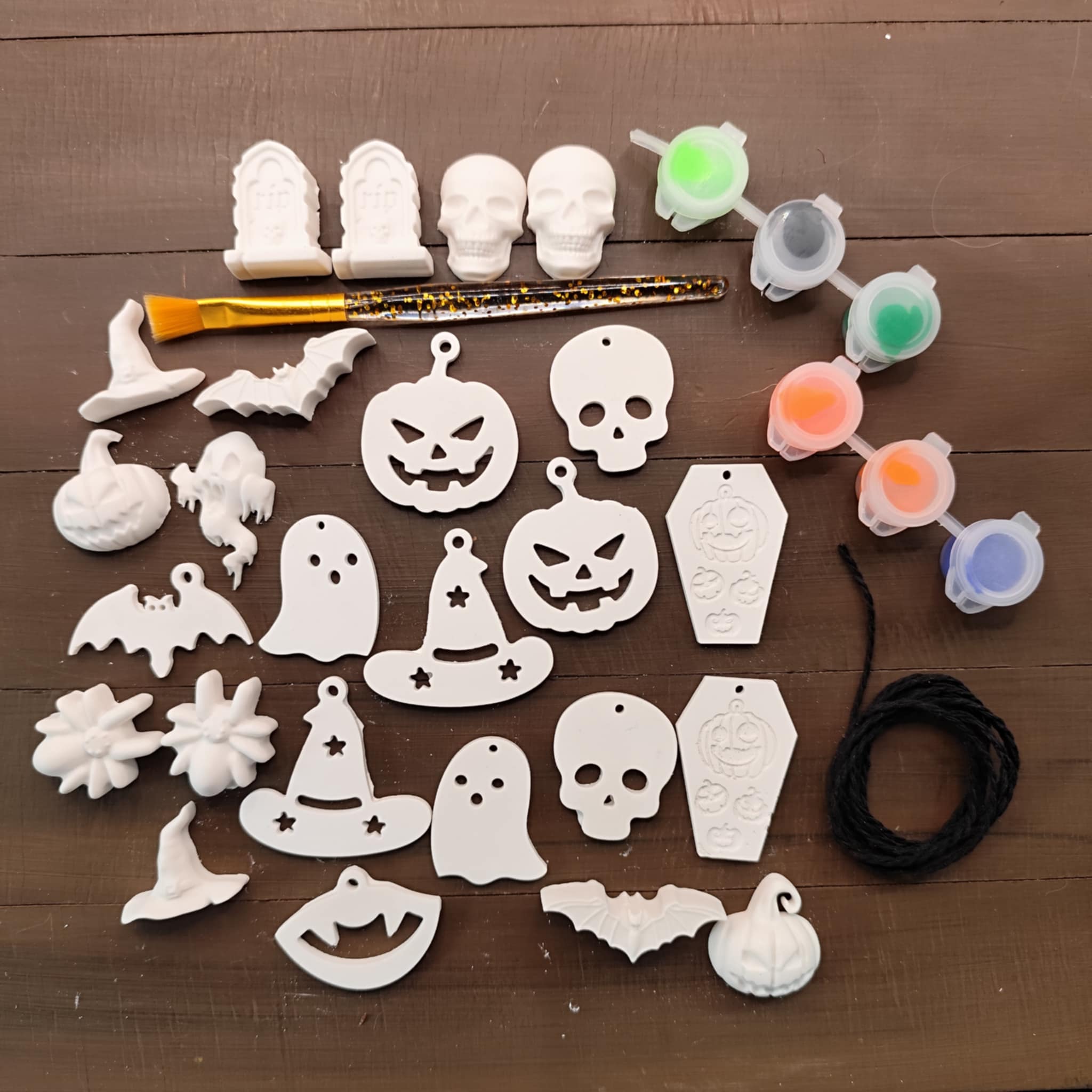 Halloween verfsetje