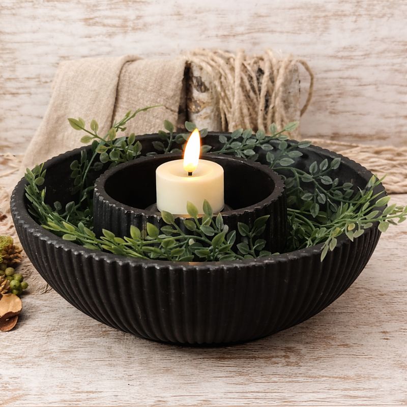 Decoratie schaal 2delig - Afbeelding 2