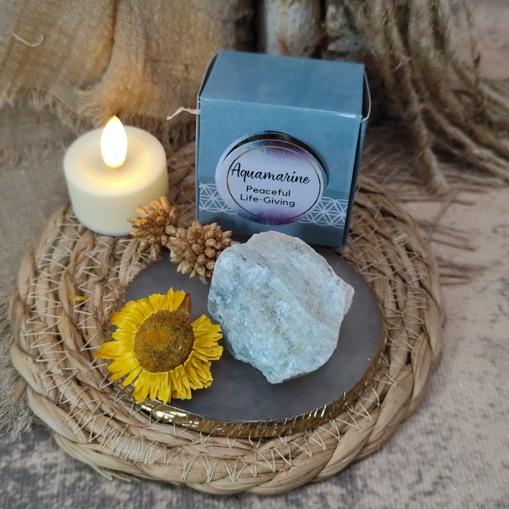 Aquamarijn Ruwe edelsteen