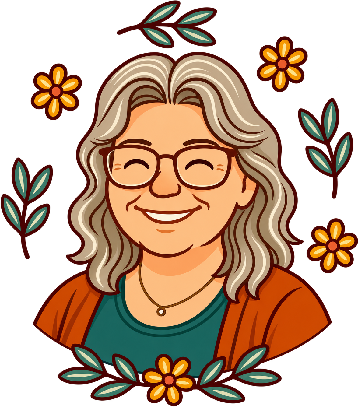Illustratie van Roswitha, maker van Gnome Sweet Gnome