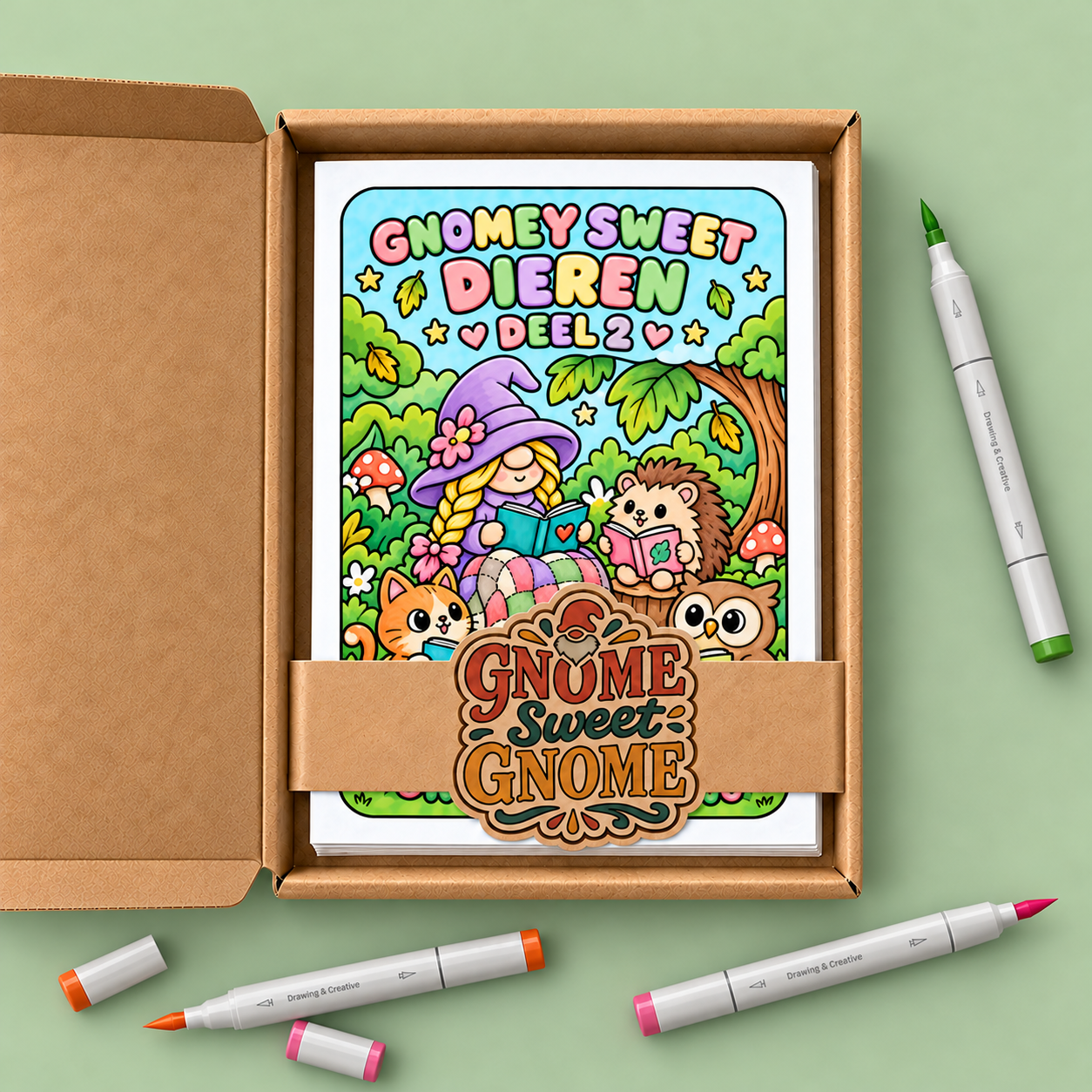 Gnomey coloring – Dieren – Deel 2