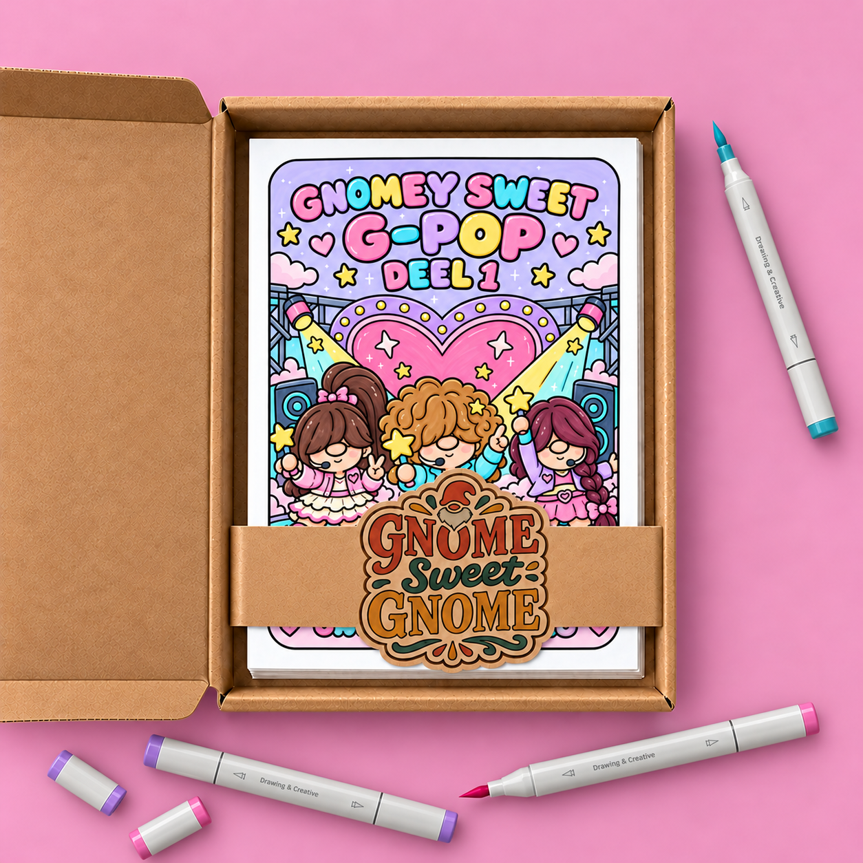 Gnomey coloring – G-POP – Deel 1