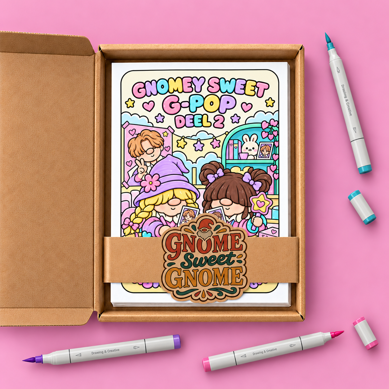 Gnomey coloring – G-POP – Deel 2